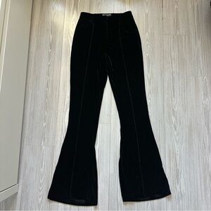 Pretty Little Thing Designed by Naomi Campbell Velvet Flare Pants